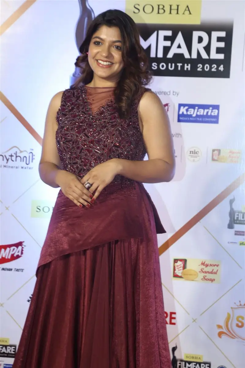 Tollywood Actress at Filmfare Awards South 2024 Red Carpet